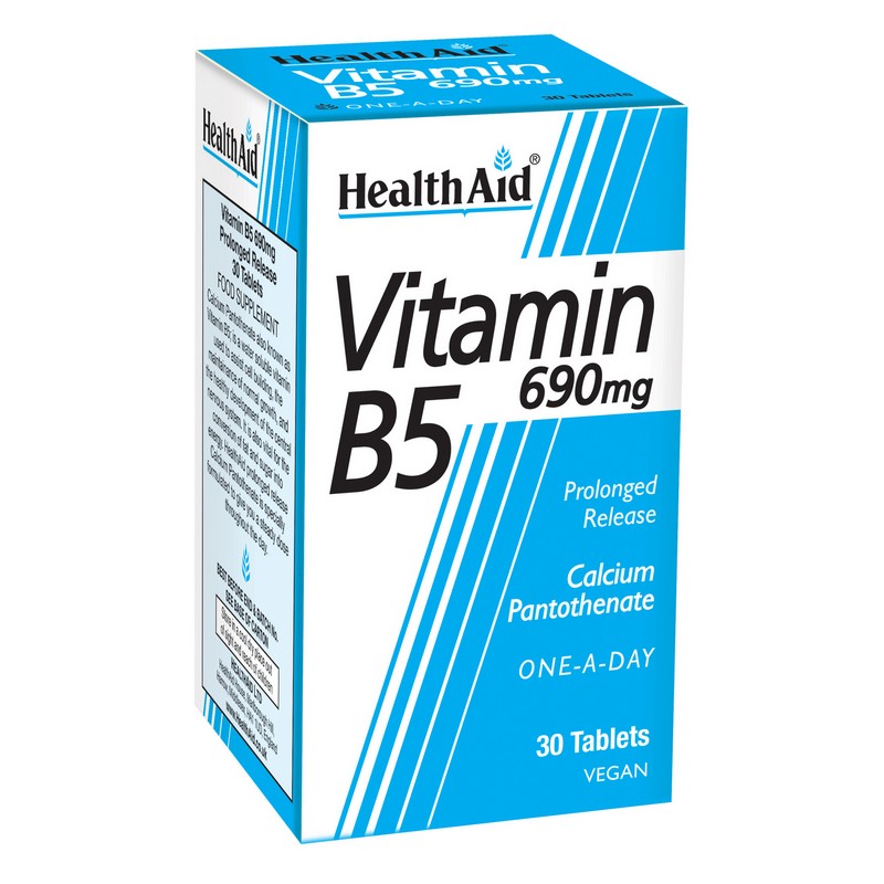 HLT VITAMIN B5 69O MG 30 PR TABS