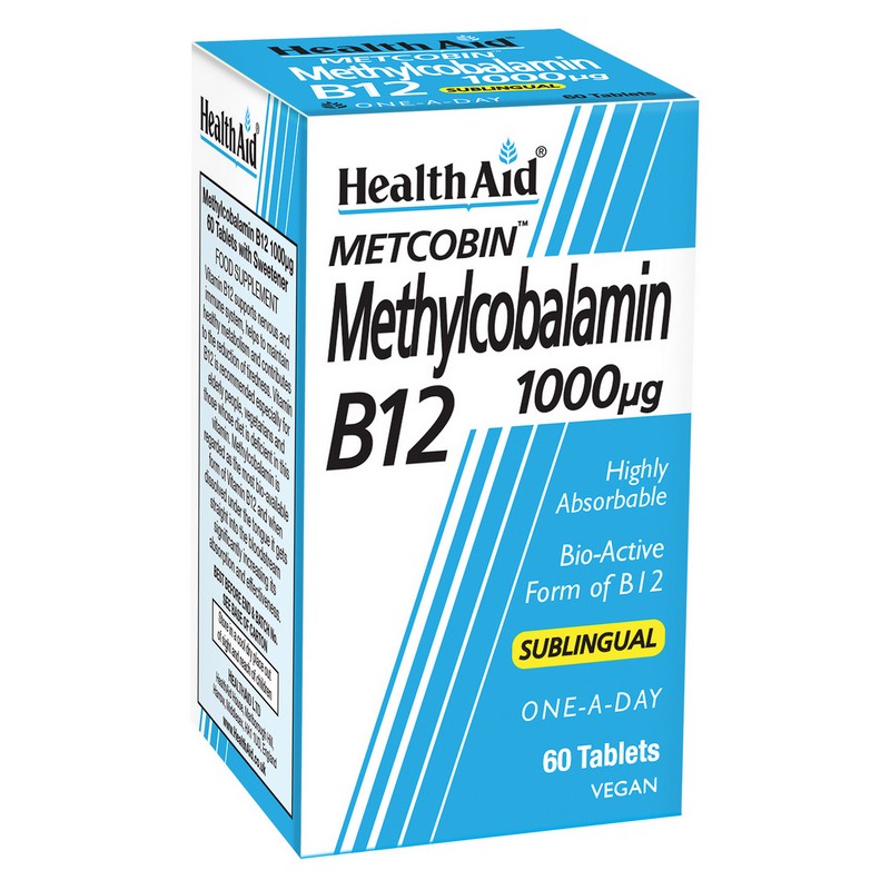 HLT VIT B12 SUBLINGUAL (methylcobal) 1000UG 60 TAB