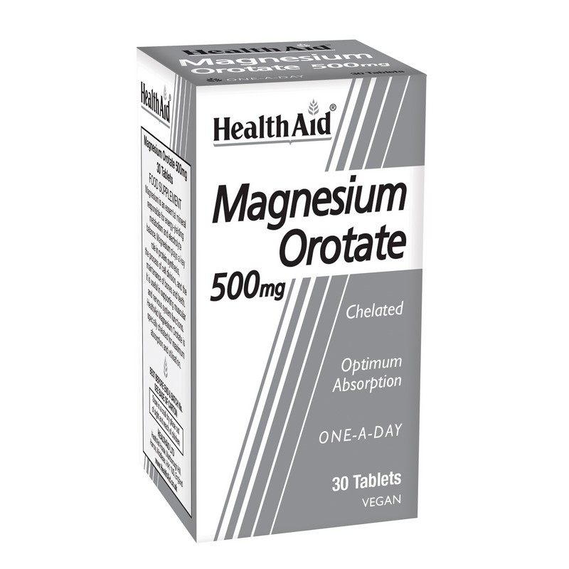 HLT MAGNESIUM OROTATE 500mg TABS. 30's