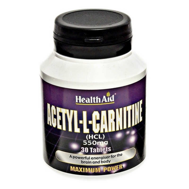 HLT ACETYL- L-CARNITINE TABS 550mg 30's