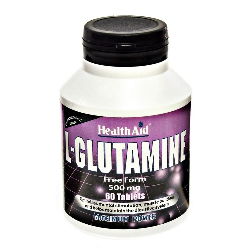 HLT L-GLUTAMINE 500mg. 60's