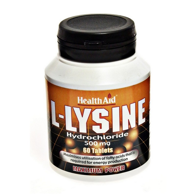 HLT L-LYSINE HYDROCHLORIDE 500mg 60's