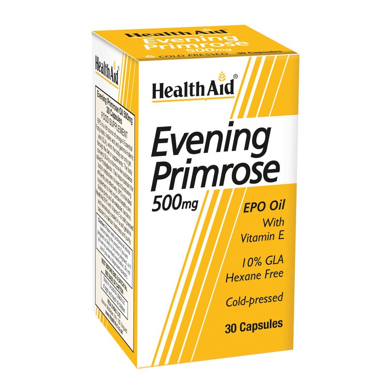 HLT EVENING PRIMROSE OIL 500MG 30 CAPS.