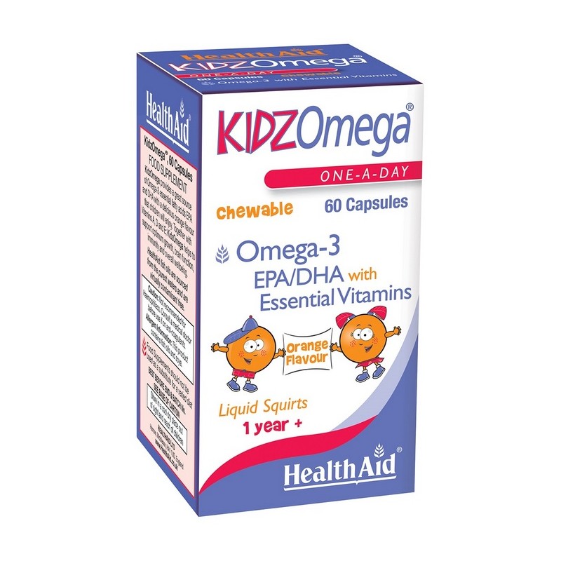 HLT KIDZOMEGA-3 CHW.60 CAPSUL