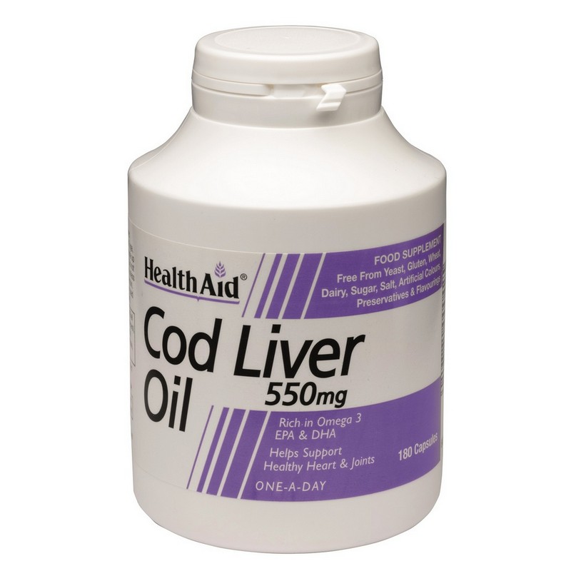 HLT COD LIVER OIL 550MG 90'S