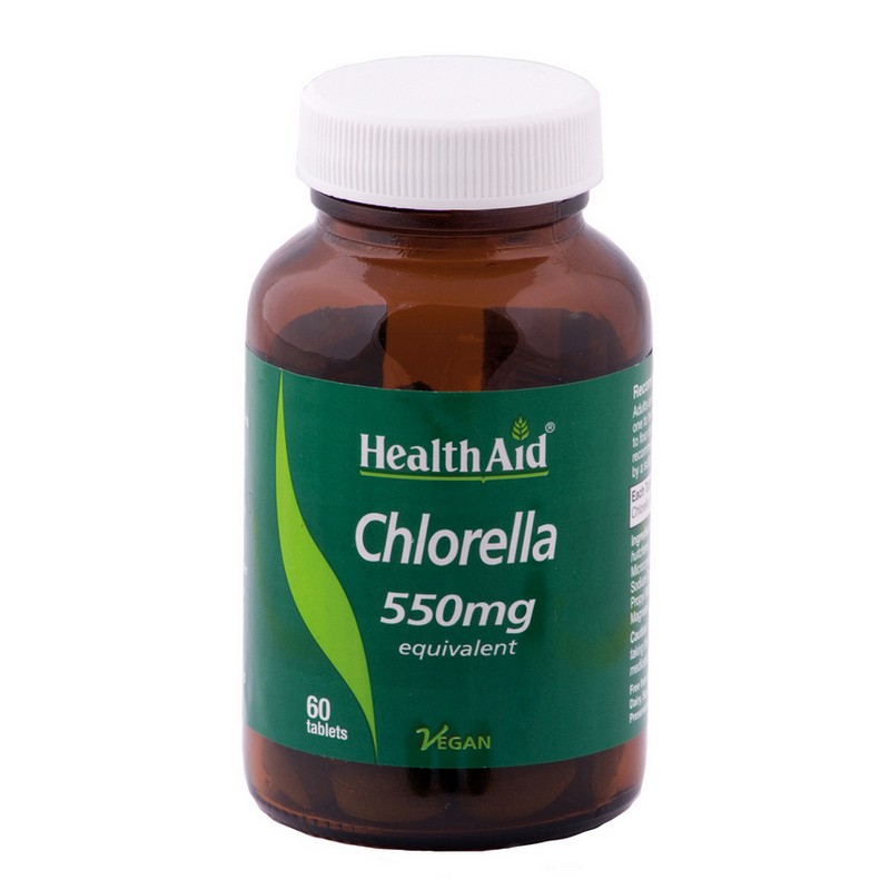 HLT CHLORELLA 550 MG 60 TB