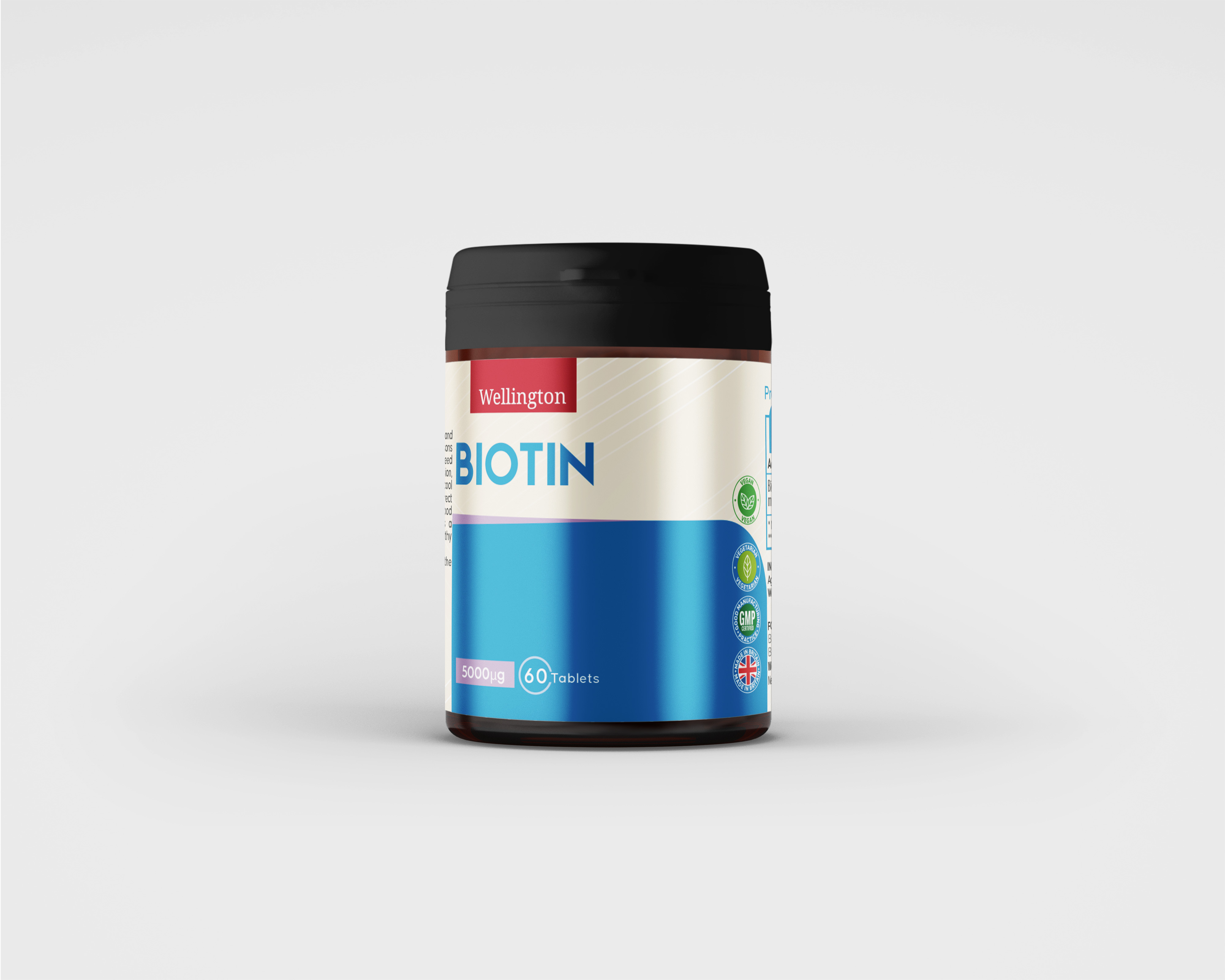 WLT BIOTIN 5000mcg 60 TABLET