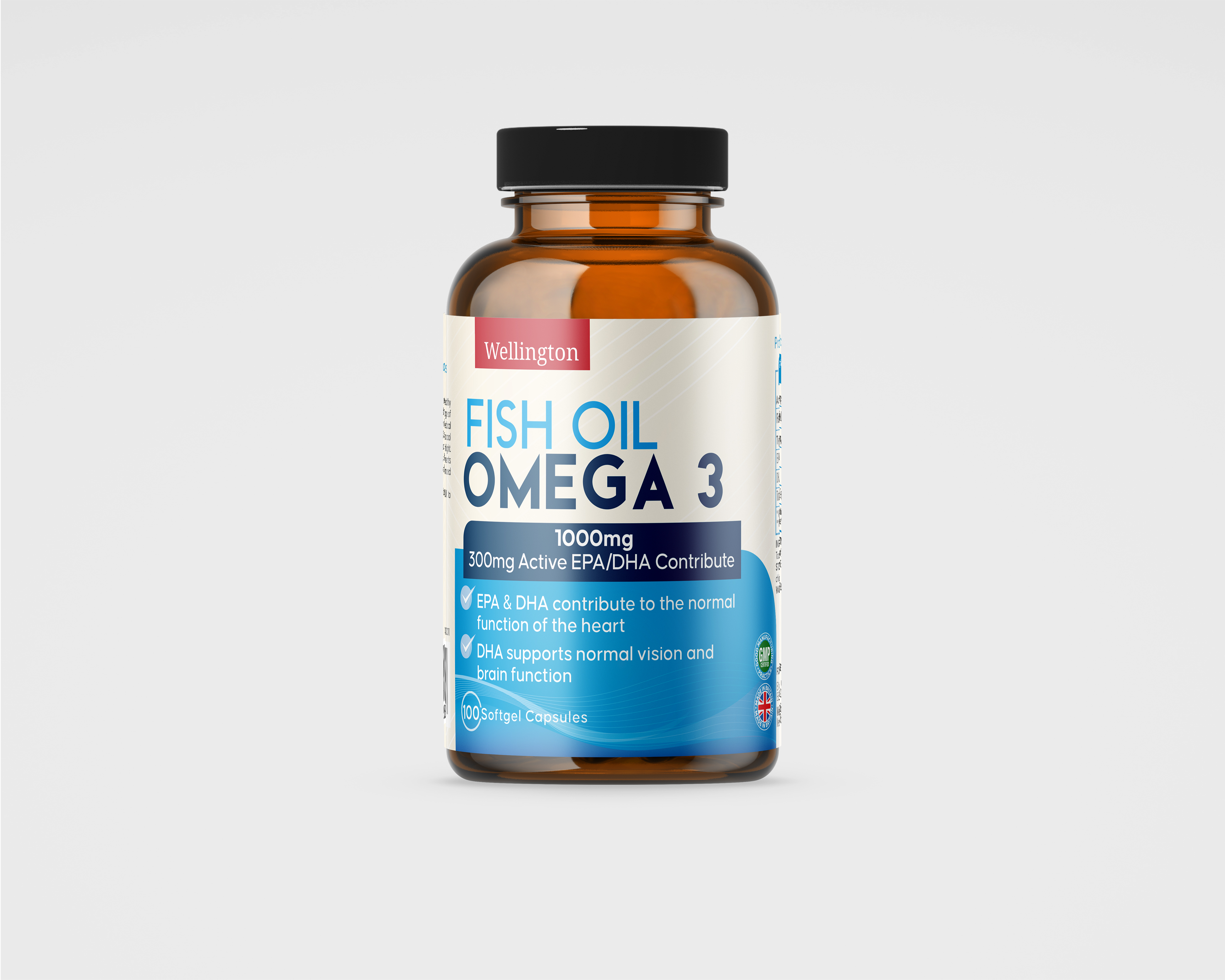 WLT OMEGA 3 1000MG 100 SOFTGEL