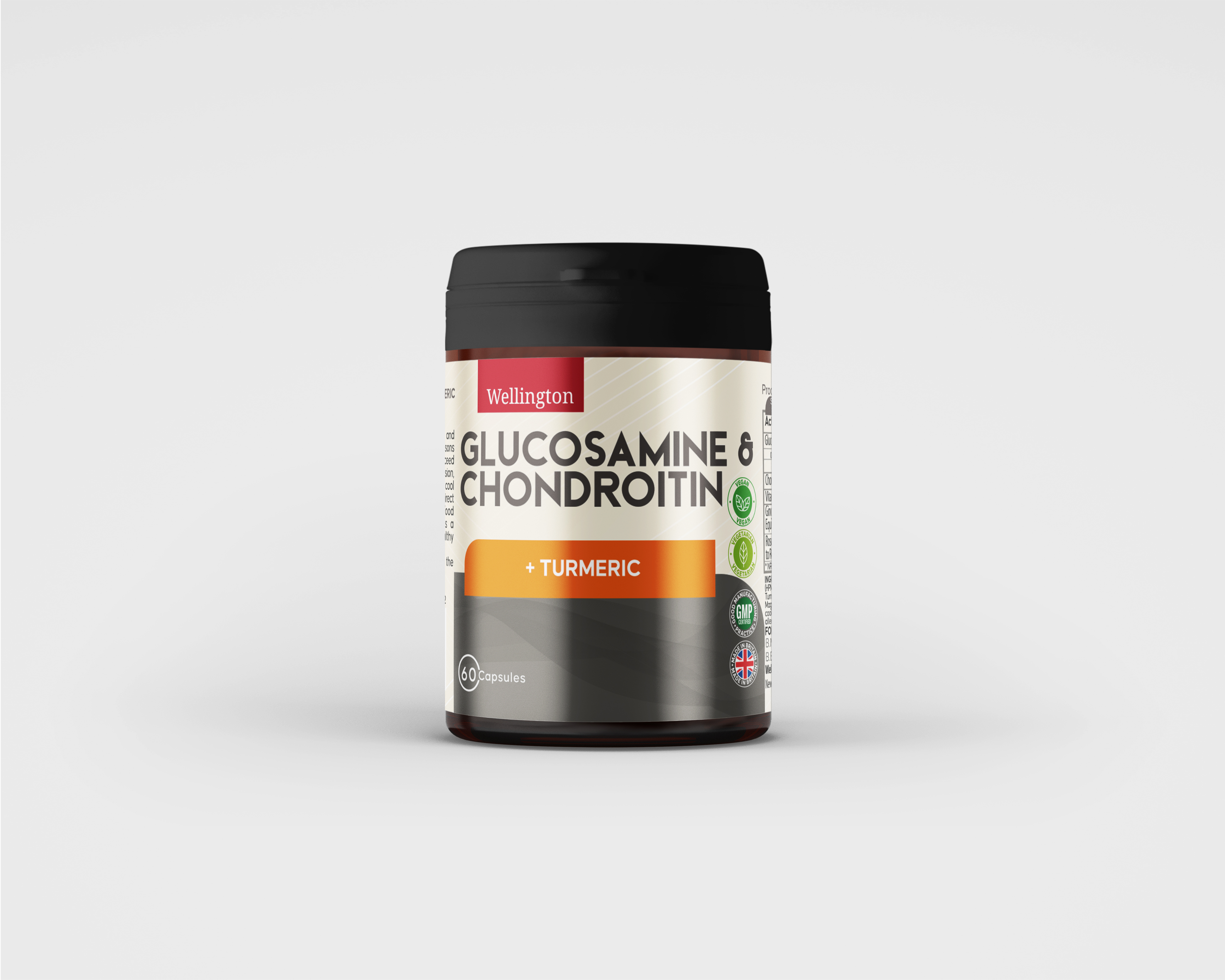 WLT GLUCOSAMINE, CHONDROTIN TURMERIC 60 CAPS