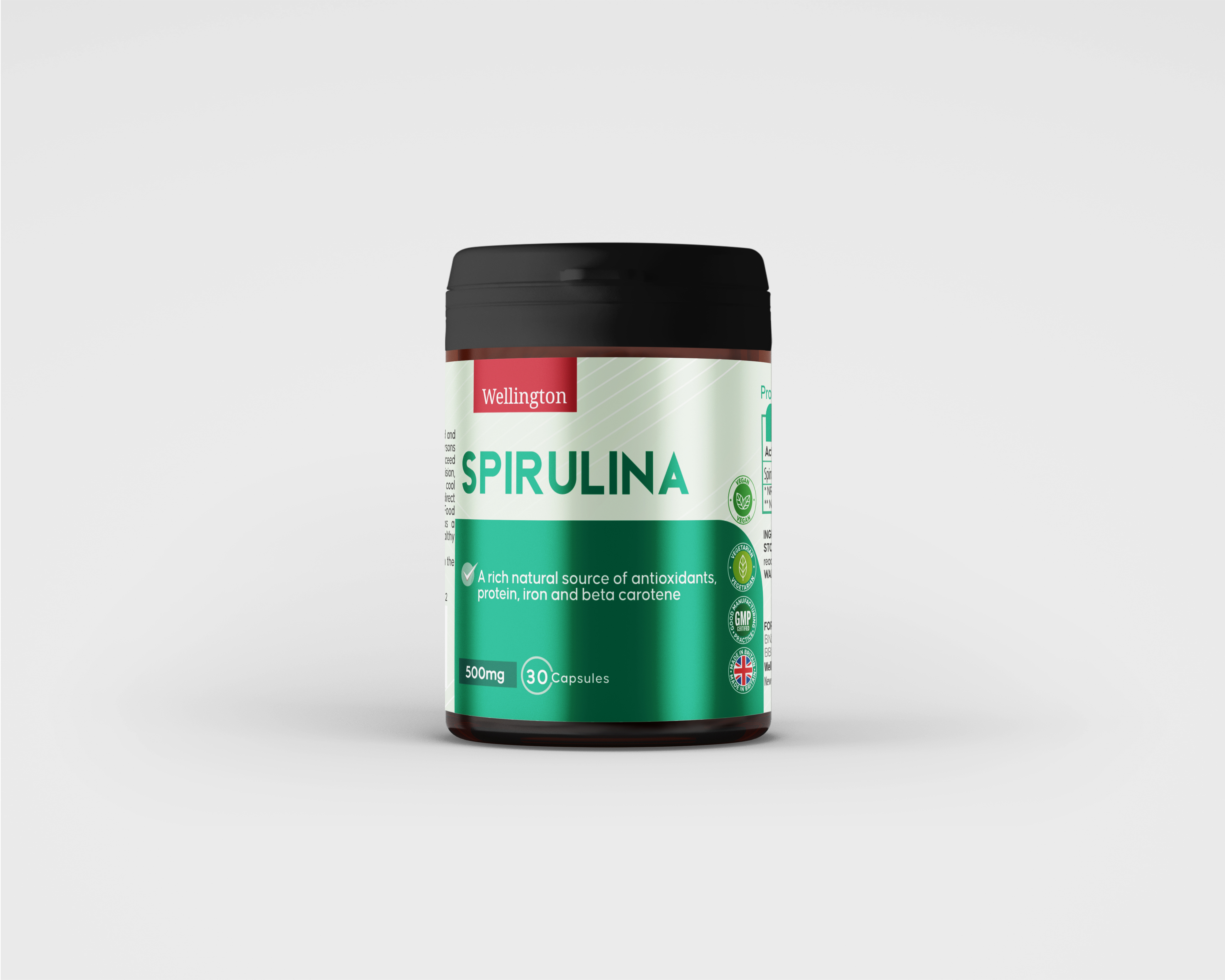 WLT SPIRULINA 500MG 30 CAPS