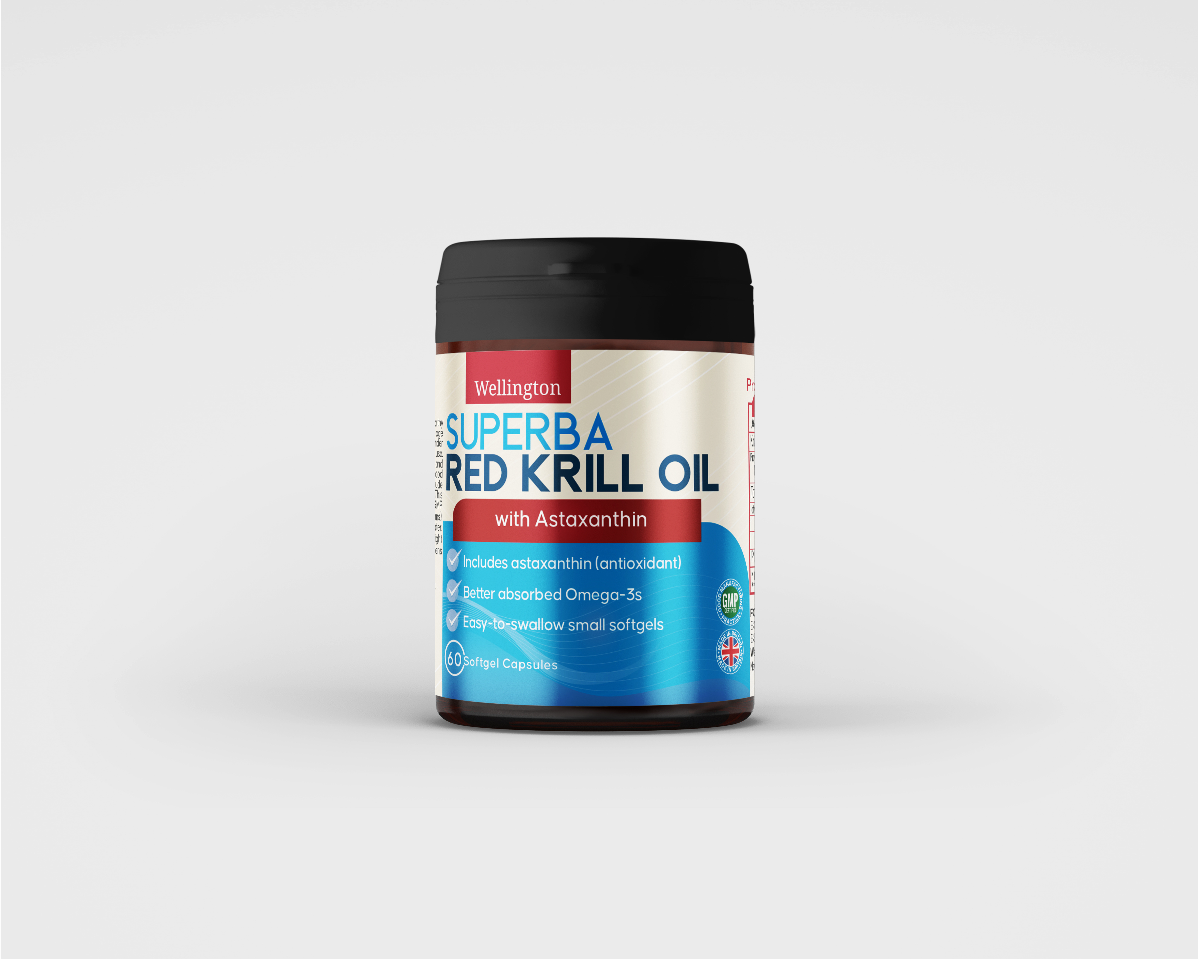 WLT RED KRILL OIL 60 SOFTGEL