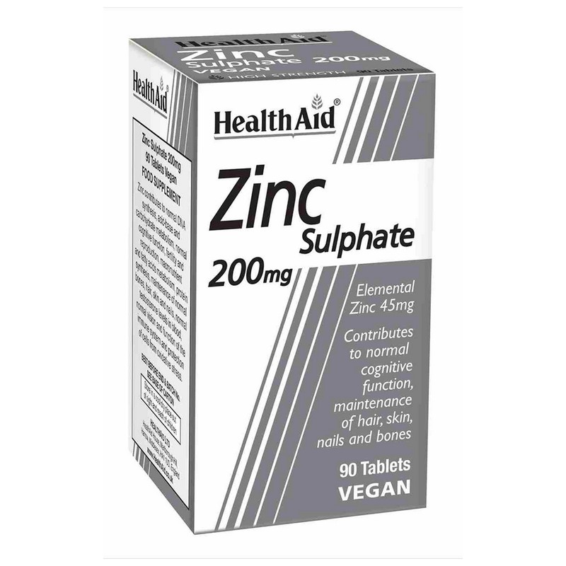 HLT ZINC SULPHATE 200mg 90's