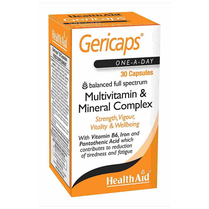 HLT GERICAPS M.VIT & MINS 30's