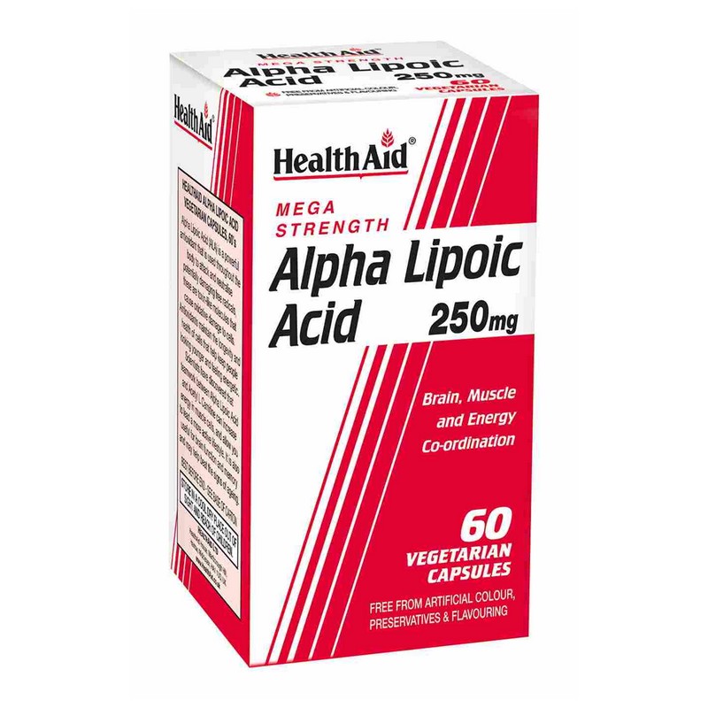 HLT ALPHA LIPOIC ACID 250 MG 60 CAPS