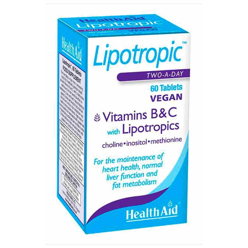 HLT LIPOTROPIC (B+C) 60 TABS