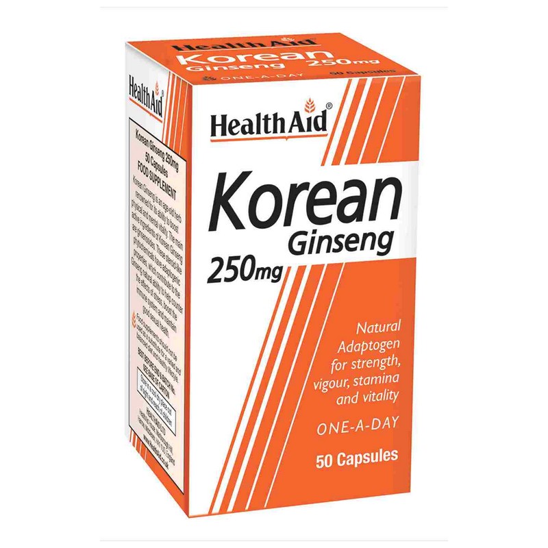 HLT KOREAN GINSENG 250 MG CAPS 50's