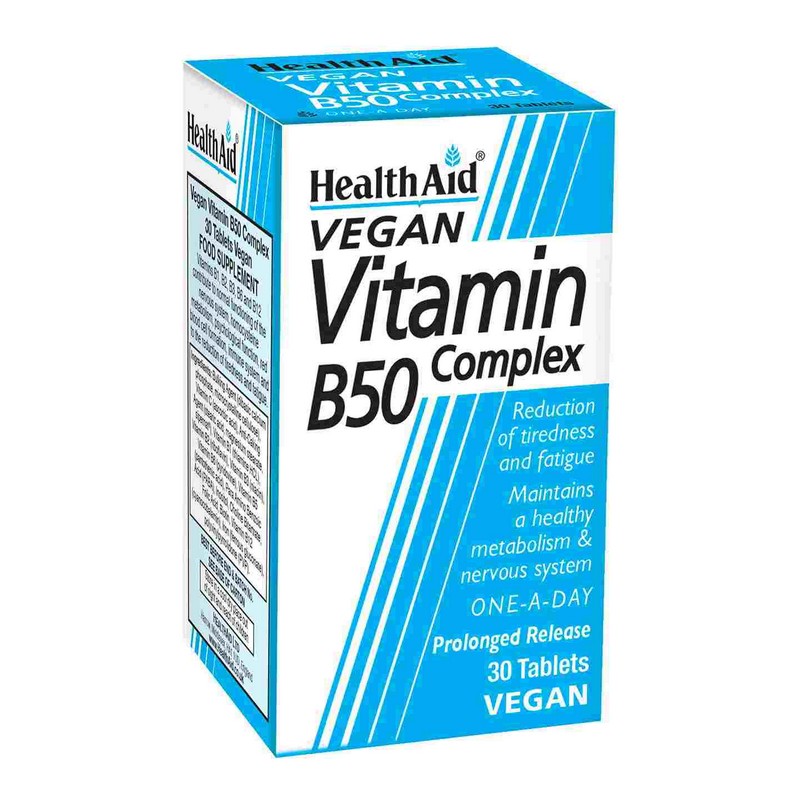 HLT VITAMIN B50 COMPLEX 30 TABS