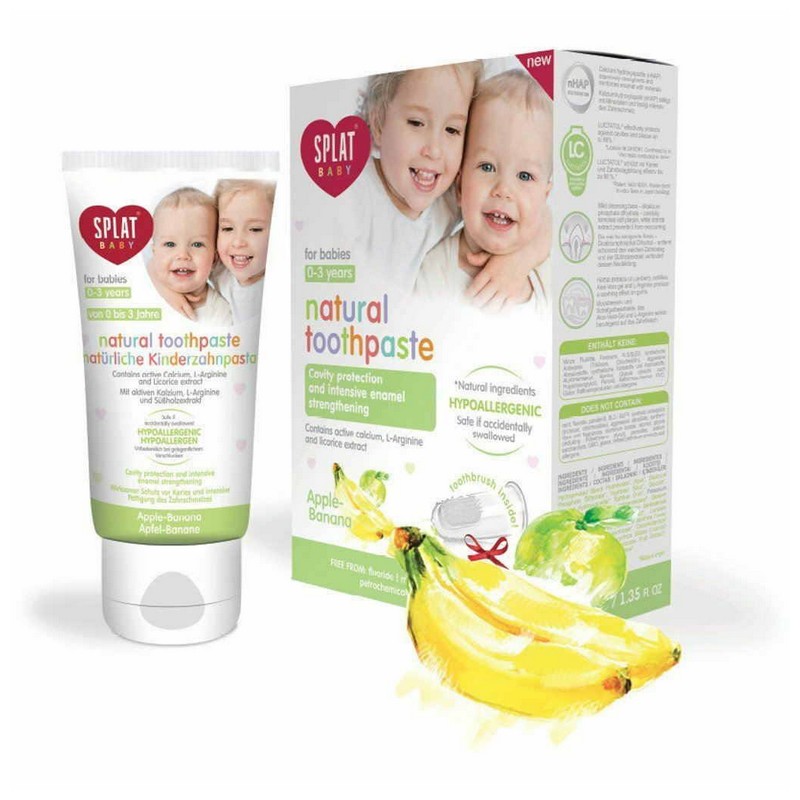 SPLAT BABY 0-3 APPLE-BANANA TOOTHPASTE 40 ML